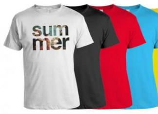 मूल शिलालेखों वाली टी-शर्ट बेचने वाला एक स्टोर, टी-शर्ट पर डिज़ाइन छापने के लिए एक उद्यम की विपणन योजना।